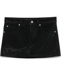 Alexander Wang - Minigonna Con Decorazione - Lyst