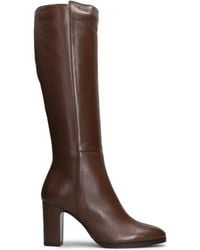 Julie Dee - Side-Zip Leather Boots - Lyst