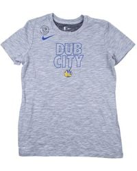 Nike - Nba Gsw Dub City Dri-Fit Essential T-Shirt - Lyst
