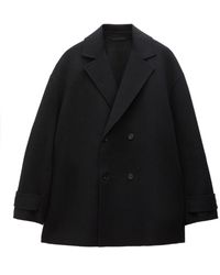 Filippa K - Double-breasted Wool-cashmere Coat - Lyst