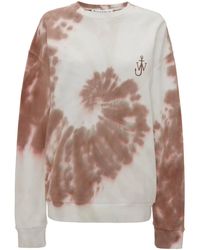 JW Anderson - Tie-Dye Organic Cotton Sweatshirt - Lyst