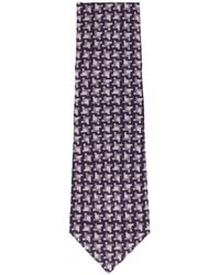 Tom Ford - Houndstooth-Pattern Tie - Lyst