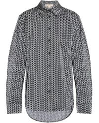 MICHAEL Michael Kors - Hemd Mit Geometrischem Print - Lyst