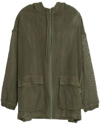 Osklen - メッシュ パーカージャケット - Lyst