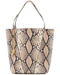 Chloé - Snakeskin-Effect Leather Bucket Bag - Lyst