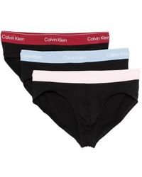 Calvin Klein - Logo-Waistband Briefs (Pack Of Three) - Lyst