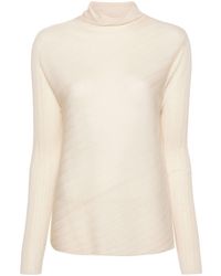 Theory - Travelling Ribbed-knit Top - Lyst