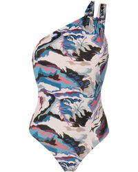Clube Bossa - Draper One-shoulder Swimsuit - Lyst