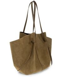 Yuzefi - Xl Mochi Suede Tote Bag - Lyst