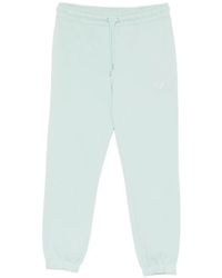 GANT - Drawstring-Fastening Logo-Embroidered Track Pants - Lyst
