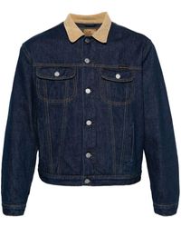 Nudie Jeans - Chaqueta vaquera Johnny Thunder - Lyst