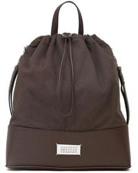 Maison Margiela - Medium 5Ac Leather Backpack - Lyst