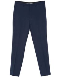 BOSS - Flat-Front Trousers - Lyst