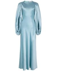 ROKSANDA - Kami Balloon-Sleeve Maxi Dress - Lyst