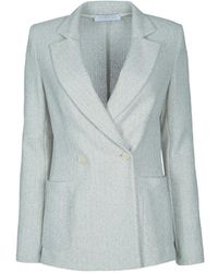 Harris Wharf London - Double-Breasted Blazer - Lyst