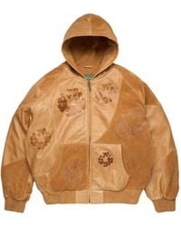 DENIM TEARS - Hoodie À Design Patchwork - Lyst