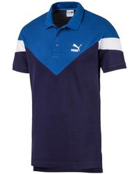 PUMA - Logo-Detail Polo Shirt - Lyst