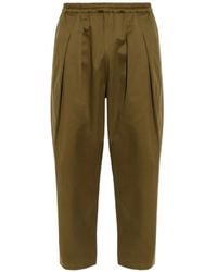 Maison Margiela - Pleated Loose-Fit Trousers - Lyst