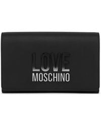 Love Moschino - Logo-Plaque Crossbody Bag - Lyst