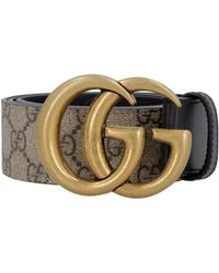 Gucci - Marmont Supreme Belt - Lyst