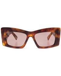 Gucci - Logo-Plaque Sunglasses - Lyst