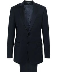 Giorgio Armani - Single-Breasted Virgin-Wool Suit - Lyst