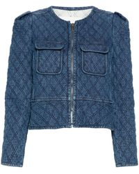 Isabel Marant - Deliona Quilted Cotton Jacket - Lyst