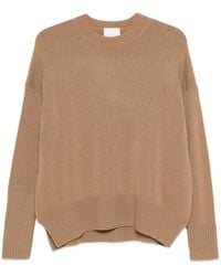 Allude - Crew-Neck Cashmere Sweater - Lyst