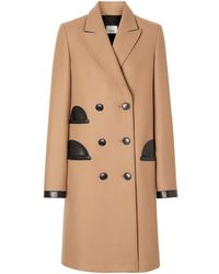 Burberry Cappotto sartoriale doppiopetto - Neutro