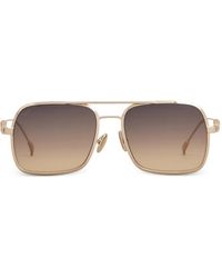 Tod's - Braided Square-Frame Sunglasses - Lyst