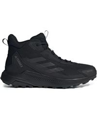 adidas - Errex Anylander Mid Rain Rdy Lace-Up Hiking Sneakers - Lyst