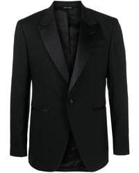 Eraldo - Single-Breasted Wool Blazer - Lyst