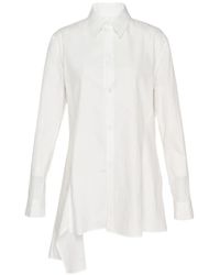 Yohji Yamamoto - Asymmetric Long-Sleeve Shirt - Lyst