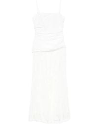 Jonathan Simkhai - Annalise Kanten Midi-Jurk - Lyst