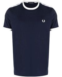 Fred Perry - Taped Ringer T-Shirt - Lyst