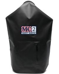 MC2 Saint Barth - Logo-Patch Roll-Top Backpack - Lyst