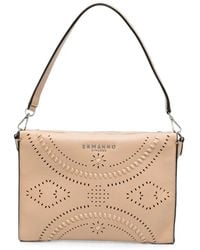 Ermanno Scervino - Perforated-Detail Tote Bag - Lyst