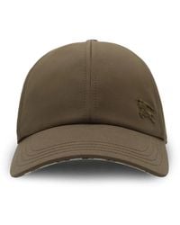 Burberry - Chapeau À Logo Brodé - Lyst