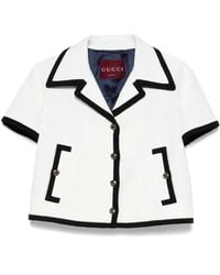 Gucci - Cotton Tweed Jacket, Ready-To-Wear - Lyst