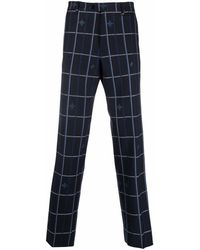 pantalons en chinos voor Casual broeken Heren Kleding voor voor Broeken Etro Chino Broek 1w667 99 200 in het Blauw voor heren 