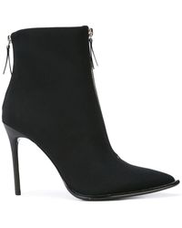 alex front zip ankle boots