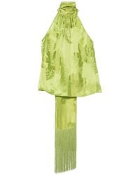 retroféte - Martana Fringed-Tie Top - Lyst