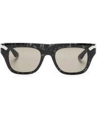 McQueen - Tortoiseshell Square-Frame Sunglasses - Lyst