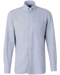 Luigi Borrelli Napoli - Button-Down Chest-Pocket Shirt - Lyst