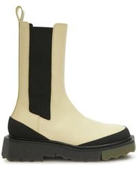 Off-White c/o Virgil Abloh - Chelsea-Boots Mit Schwamm-Sohle - Lyst
