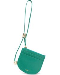 Furla - Laura Pasjeshouder Met Gewelfde Rits - Lyst