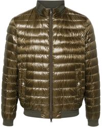 Herno - Zip-up padded jacket - Lyst