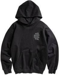 ANTI SOCIAL SOCIAL CLUB - Hoodie À Logo Brodé - Lyst