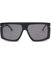 Victoria Beckham - Rectangle-Frame Sunglasses - Lyst