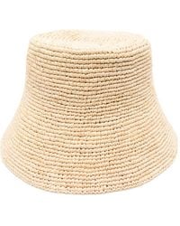 Sandro - Raffia Bucket Hat - Lyst